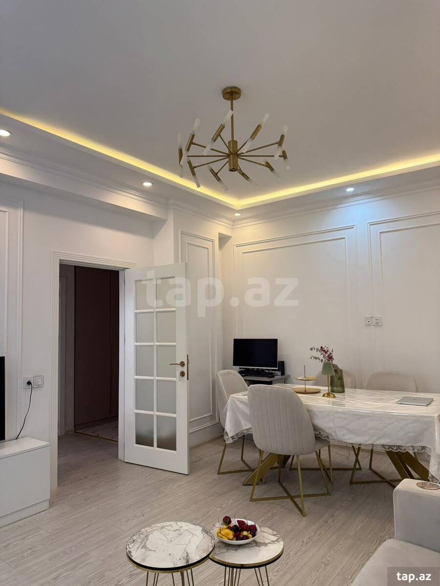 2-otaqlı yeni tikili kirayə verilir, Xətai r., 60 m²
