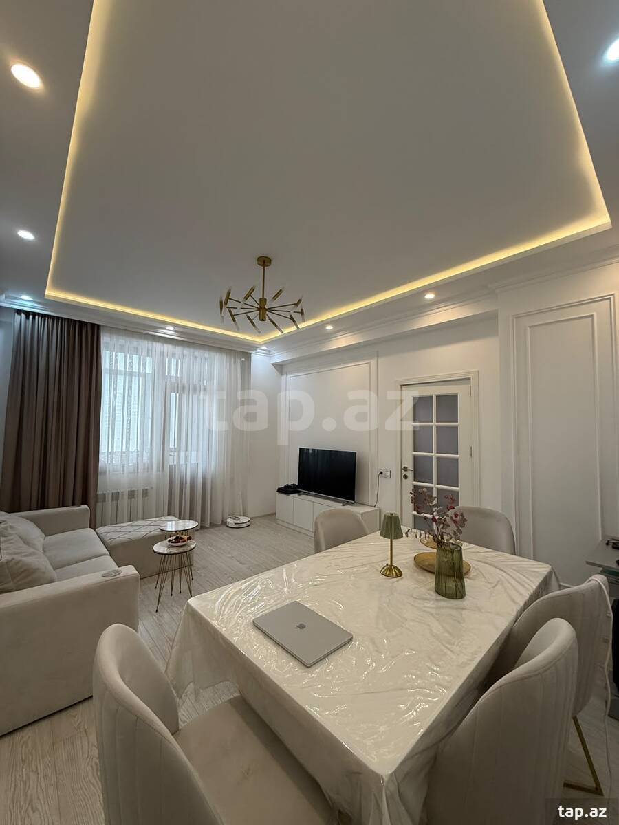 2-otaqlı yeni tikili kirayə verilir, Xətai r., 60 m²