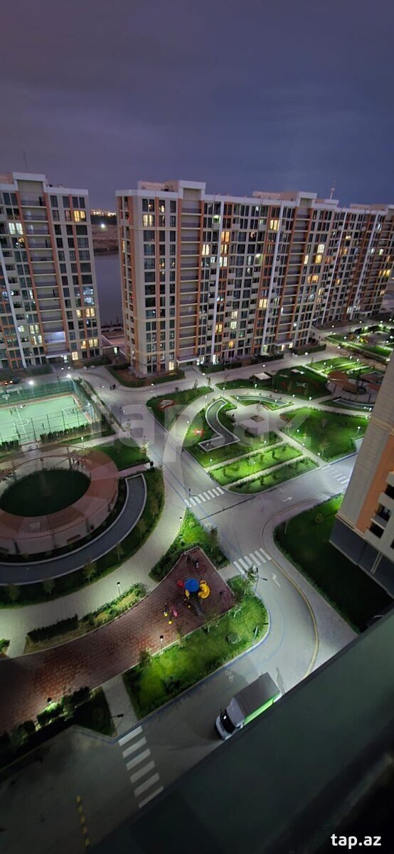 3-otaqlı yeni tikili, Yasamal r., 83 m²