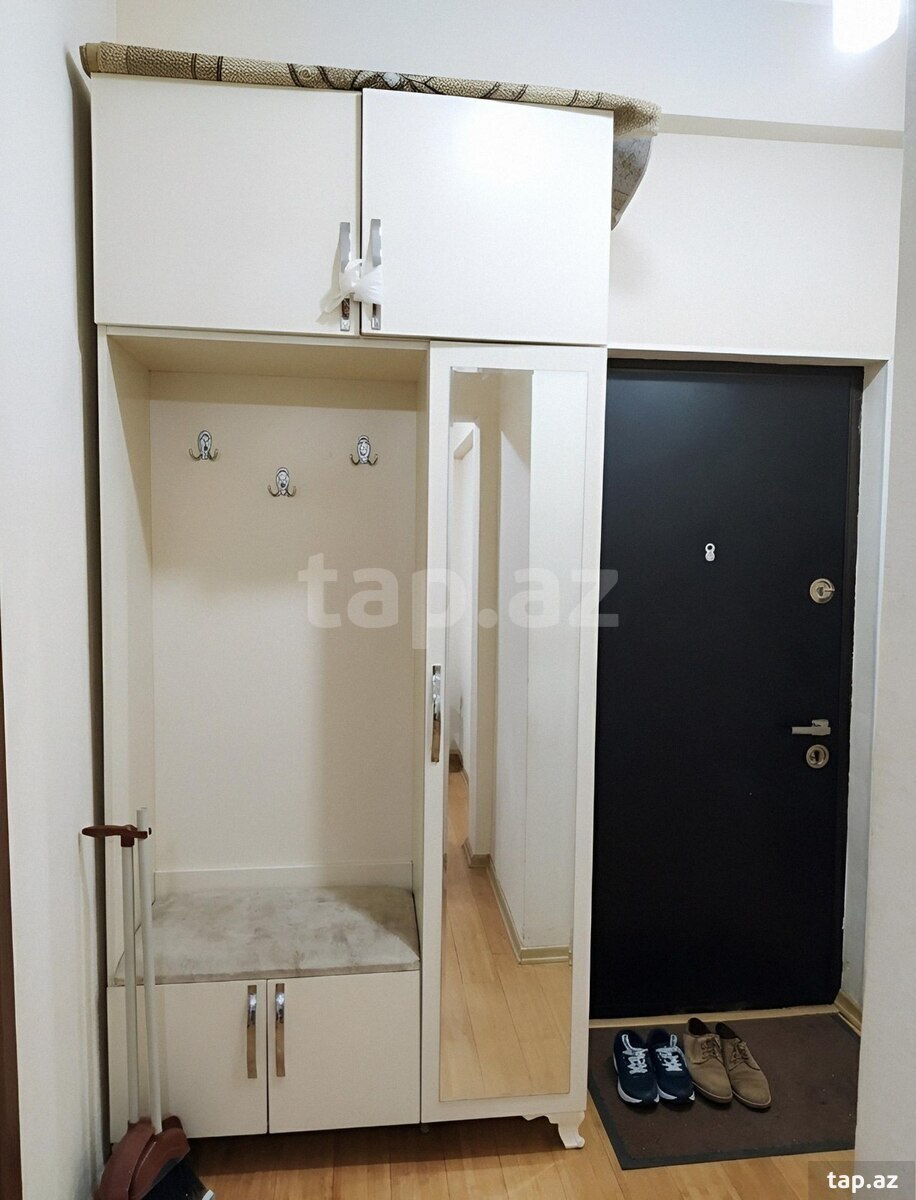 2-otaqlı yeni tikili kirayə verilir, Xırdalan Kristal 2 Y/K, 75 m²