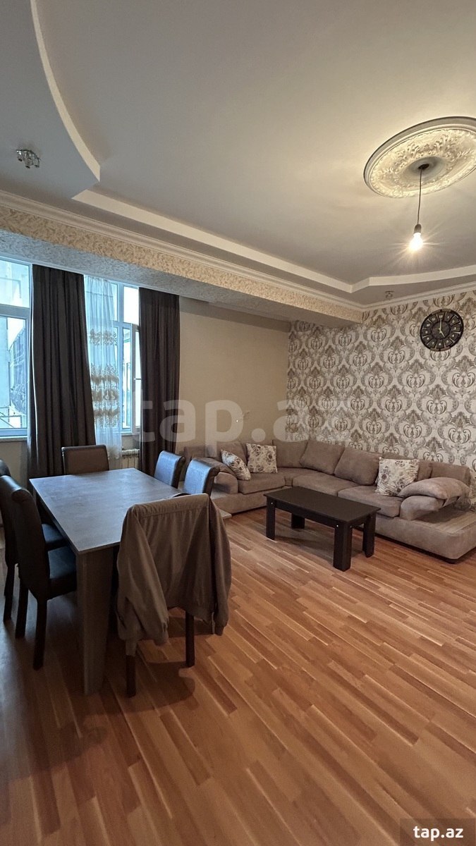 2-otaqlı yeni tikili kirayə verilir, Ə.Əhmədov küç., 75 m²
