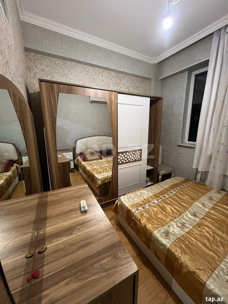 2-otaqlı yeni tikili kirayə verilir, Xırdalan ş., 45 m²