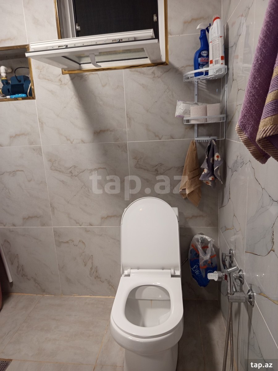 3-otaqlı mənzil kirayə verilir, Gəncə ş., 65 m²