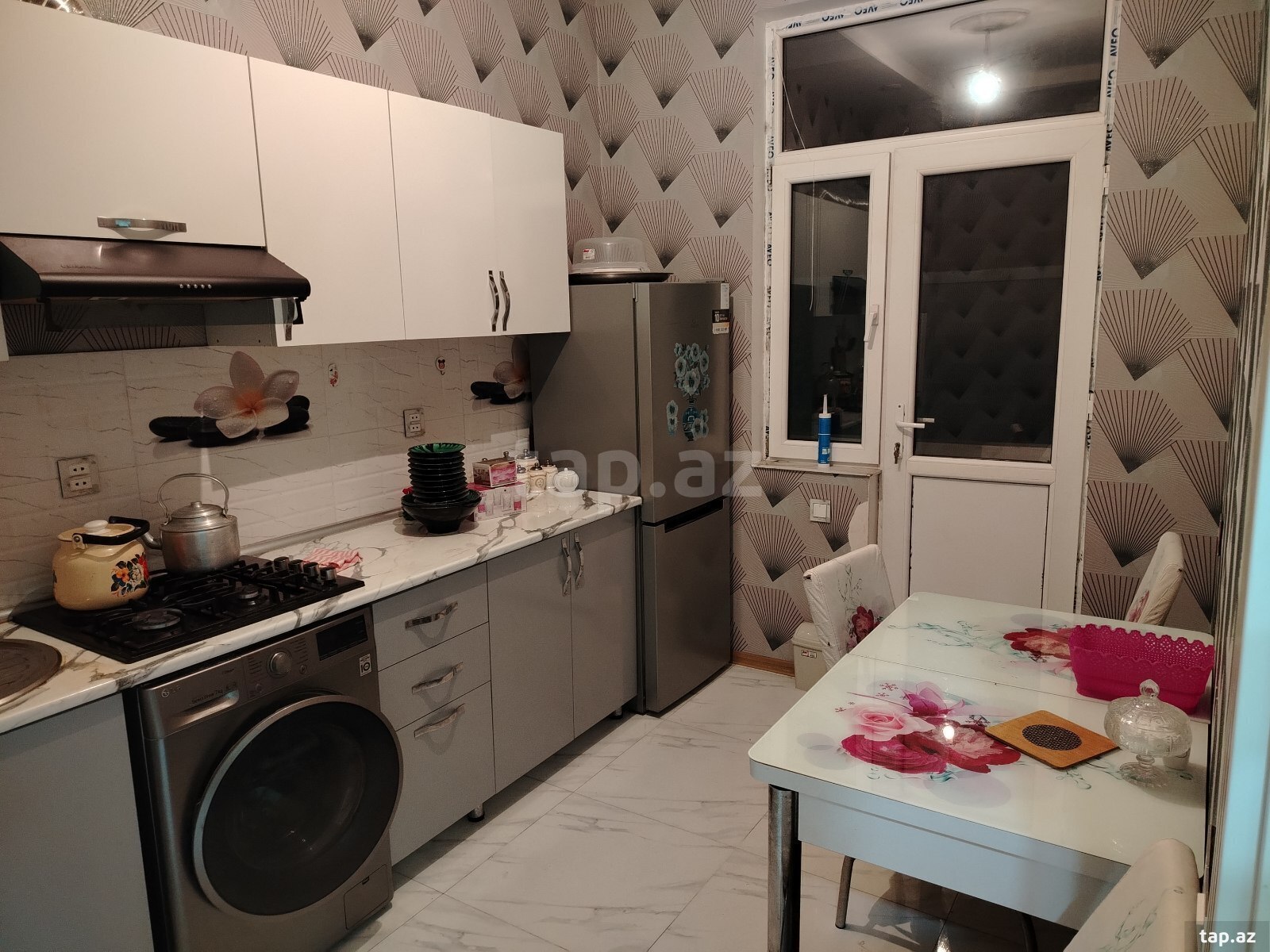 2-otaqlı yeni tikili kirayə verilir, Xırdalan ş., 60 m²