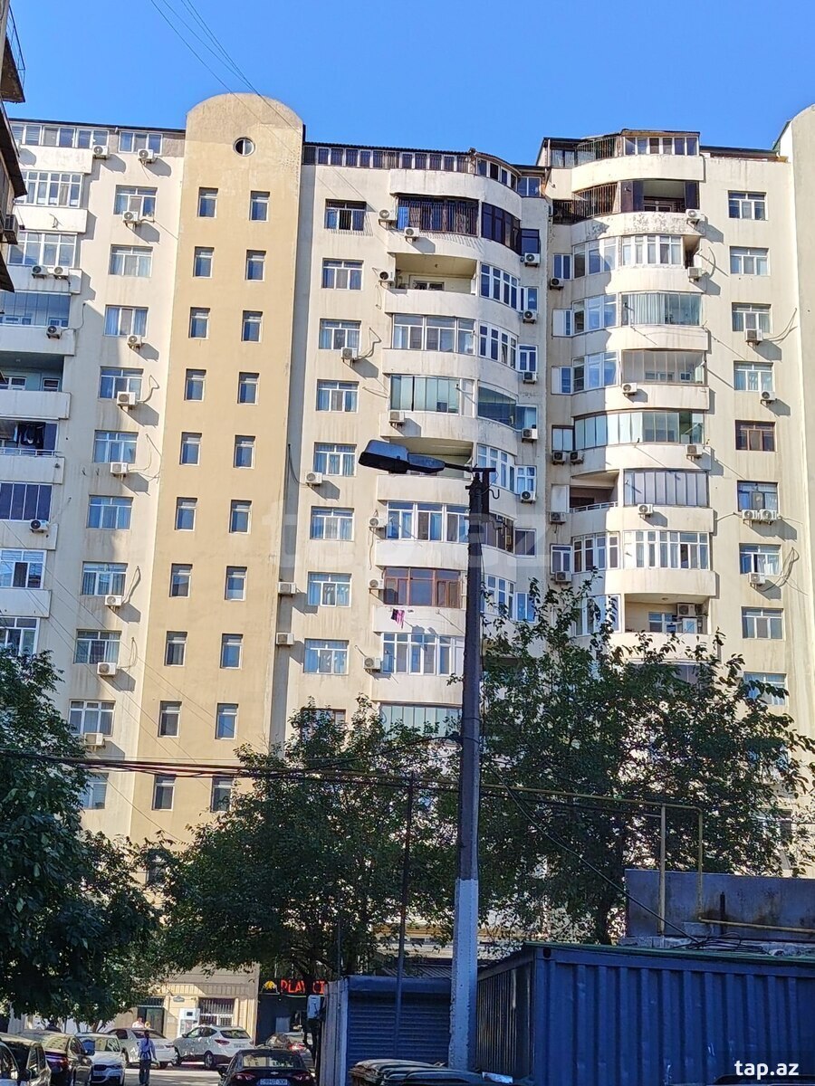 4-otaqlı yeni tikili, Nərimanov r., 169 m²