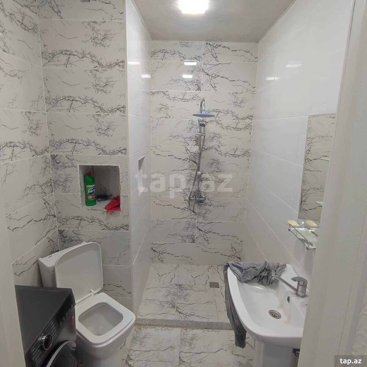 2-otaqlı yeni tikili kirayə verilir, Xırdalan ş., 65 m²