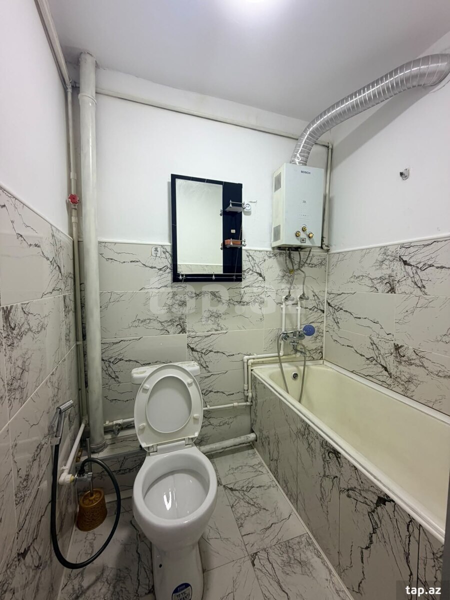 1-otaqlı mənzil kirayə verilir, Mingəçevir ş., 30 m²
