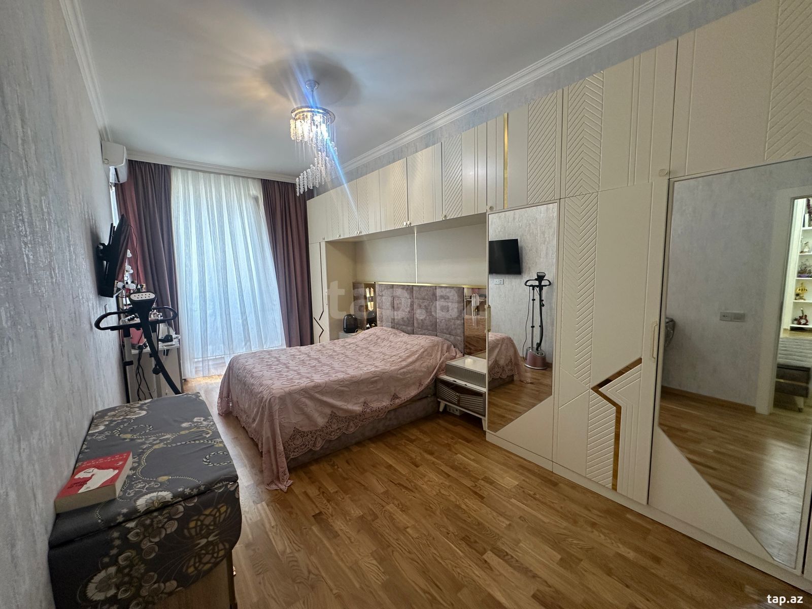 3-otaqlı yeni tikili, Qara Qarayev m., 110 m²