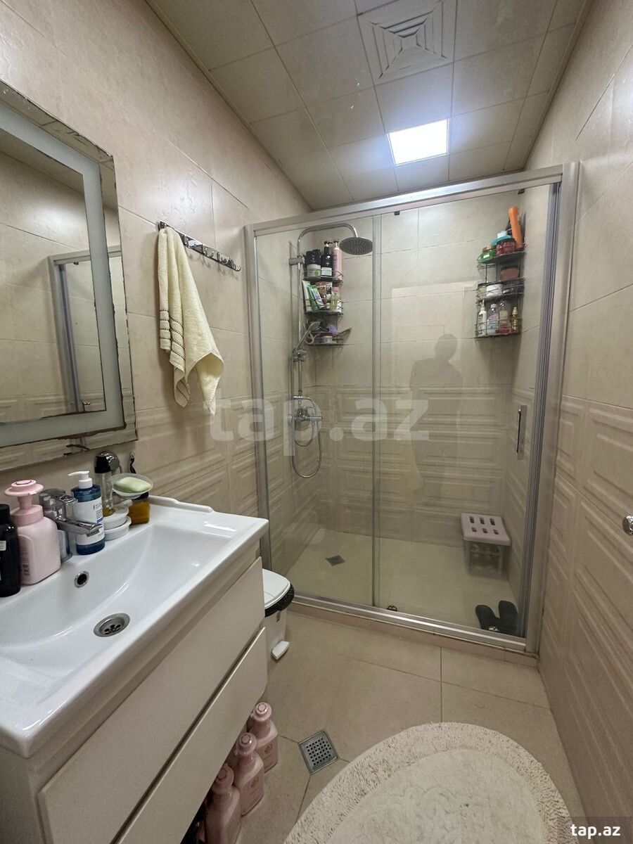 3-otaqlı yeni tikili, Qara Qarayev m., 110 m²