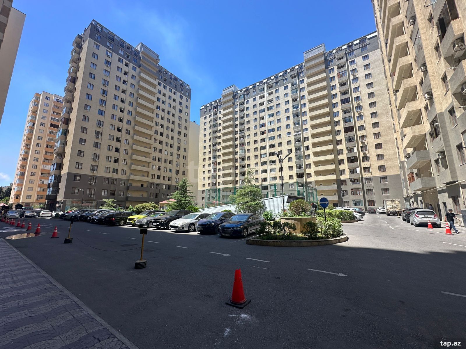 3-otaqlı yeni tikili, Qara Qarayev m., 110 m²