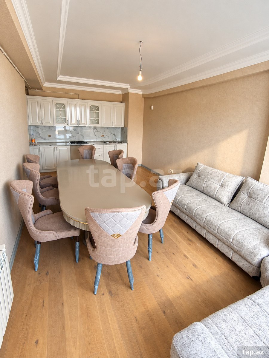 3-otaqlı yeni tikili kirayə verilir, Yasamal r., 70 m²