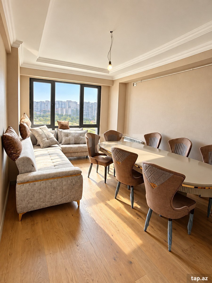 3-otaqlı yeni tikili kirayə verilir, Yasamal r., 70 m²