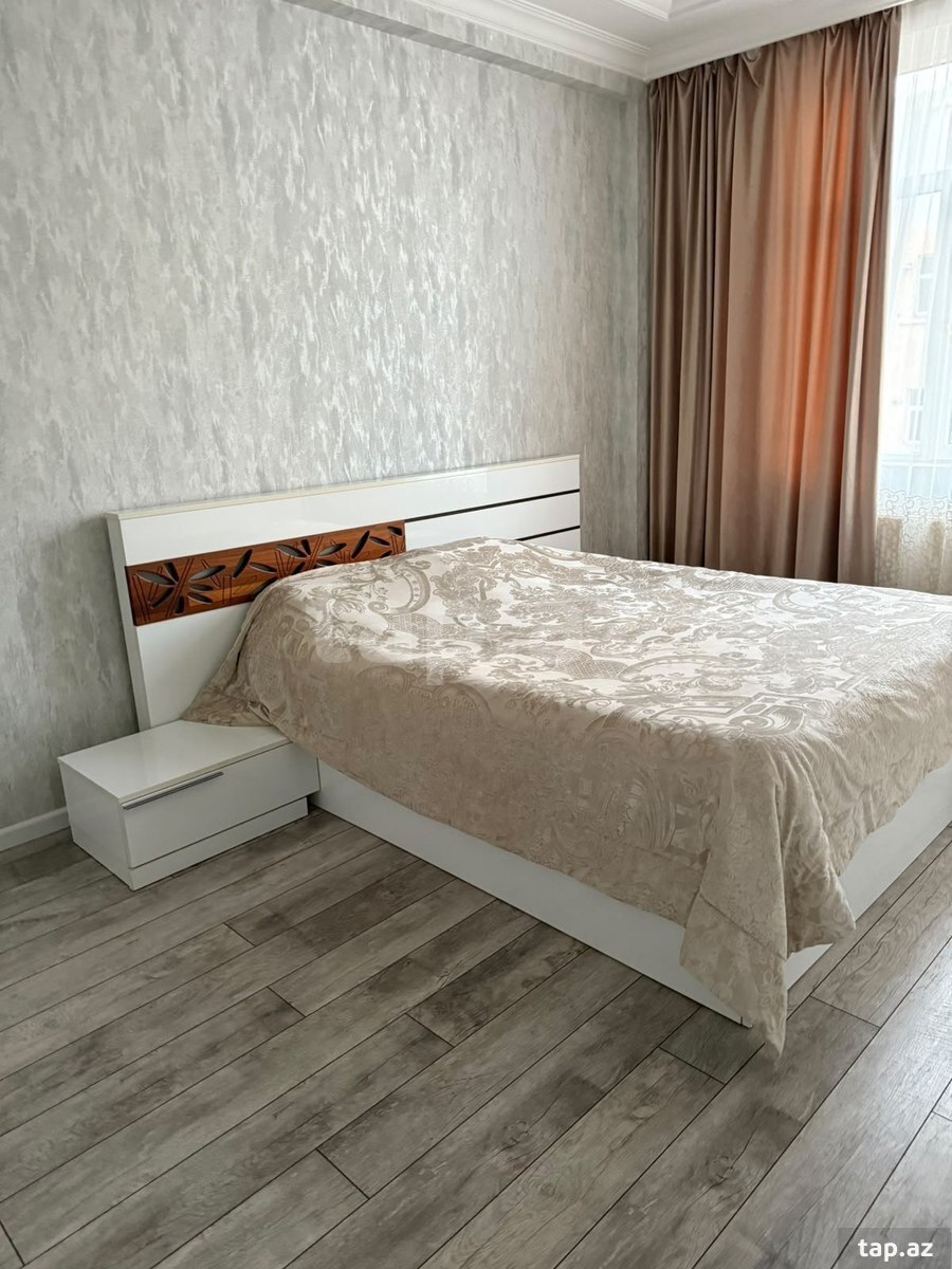 2-otaqlı yeni tikili kirayə verilir, N.Nərimanov m., 100 m²