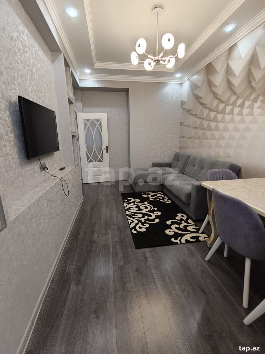 2-otaqlı yeni tikili kirayə verilir, Xırdalan ş., 45 m²