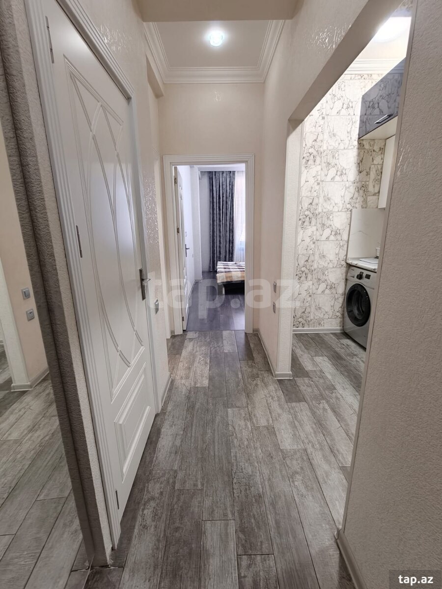 2-otaqlı yeni tikili kirayə verilir, Xırdalan ş., 45 m²
