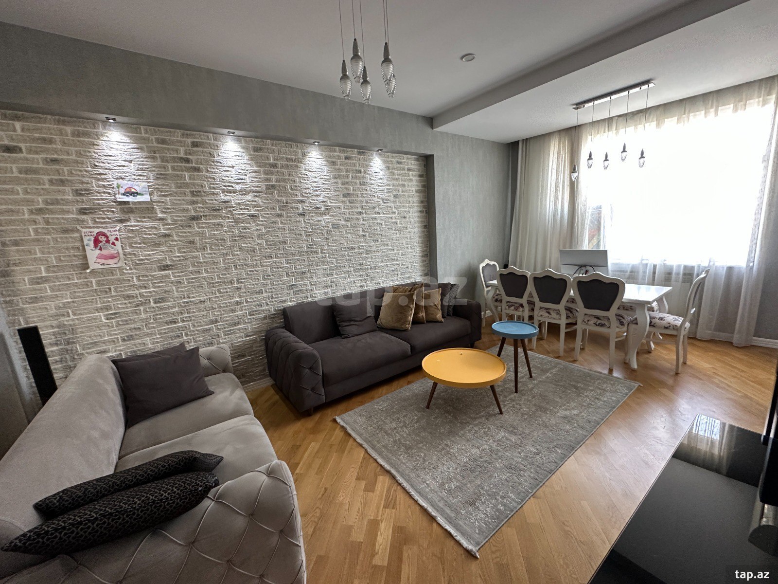 3-otaqlı yeni tikili kirayə verilir, Məmmədəli Şərifli küç., 95 m²