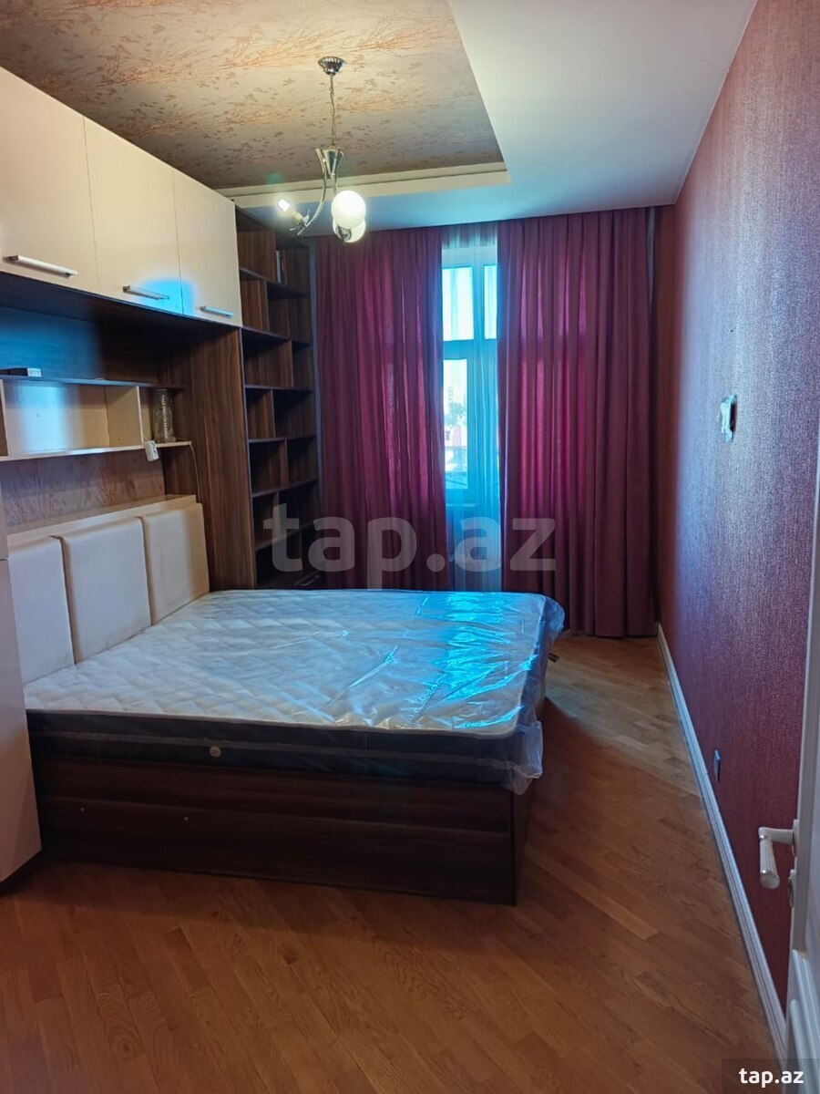 3-otaqlı yeni tikili kirayə verilir, Məmmədəli Şərifli küç., 95 m²