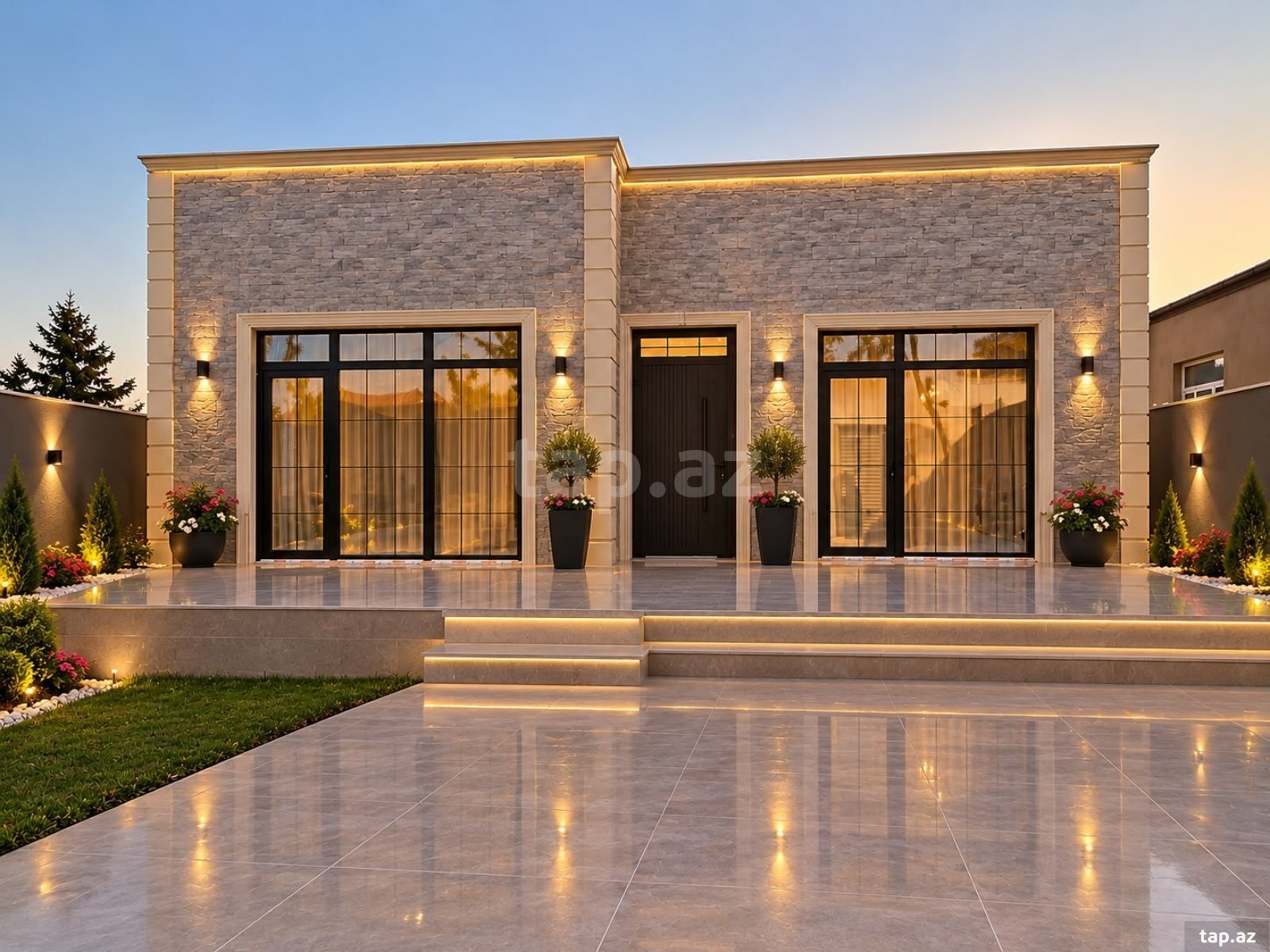 3 otaqlı həyət evi satılır, Maştağa, Bakı