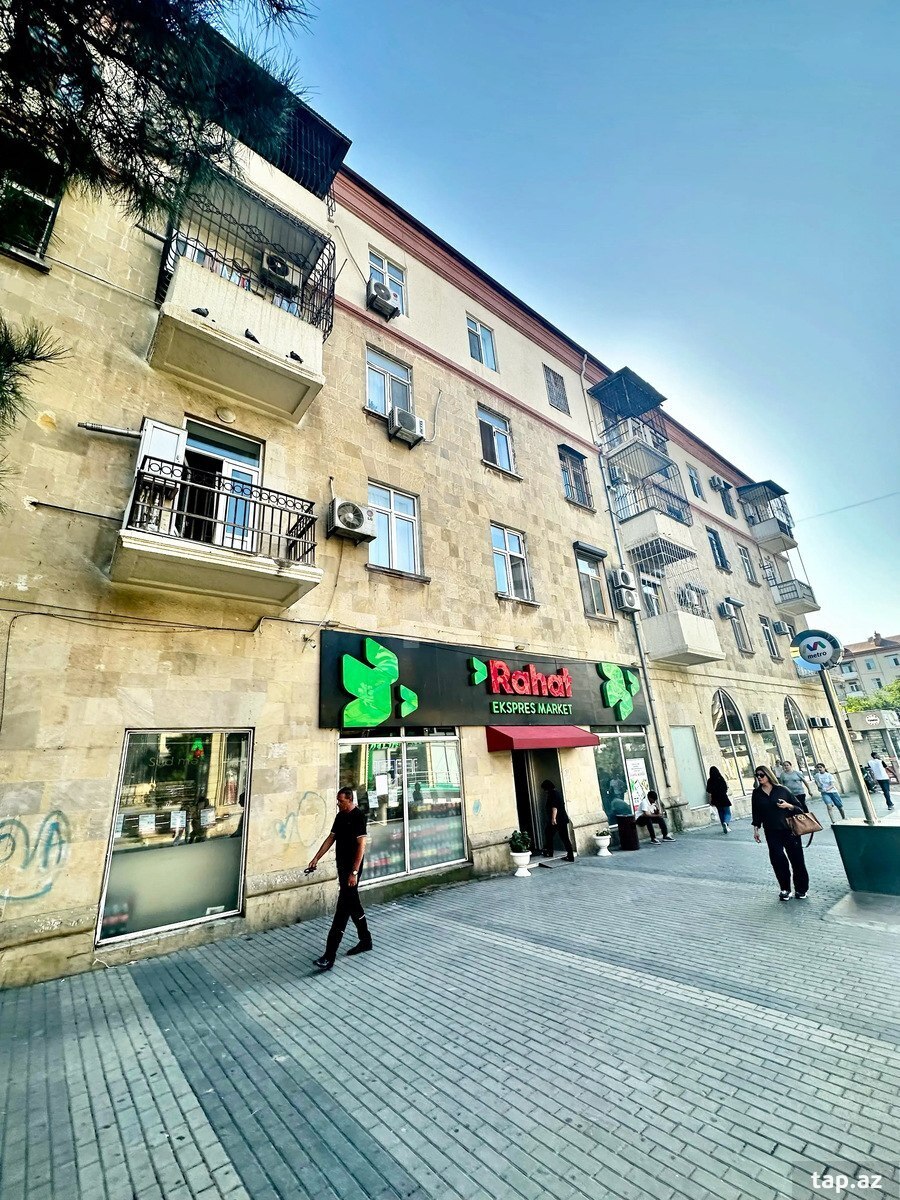 3 otaqlı mənzil kirayə verilir, Bakı