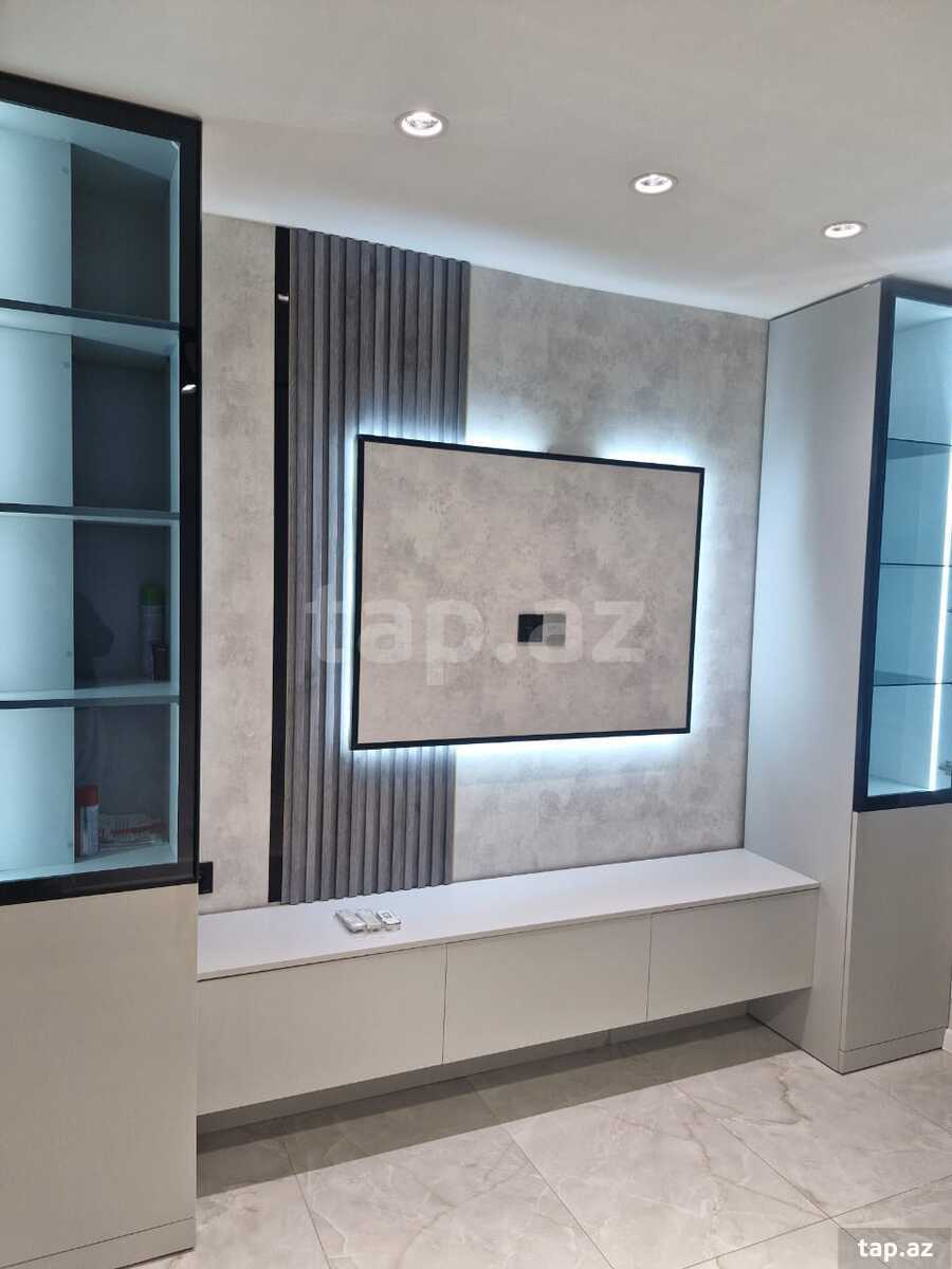 4-otaqlı mənzil, Xətai r., 80 m²