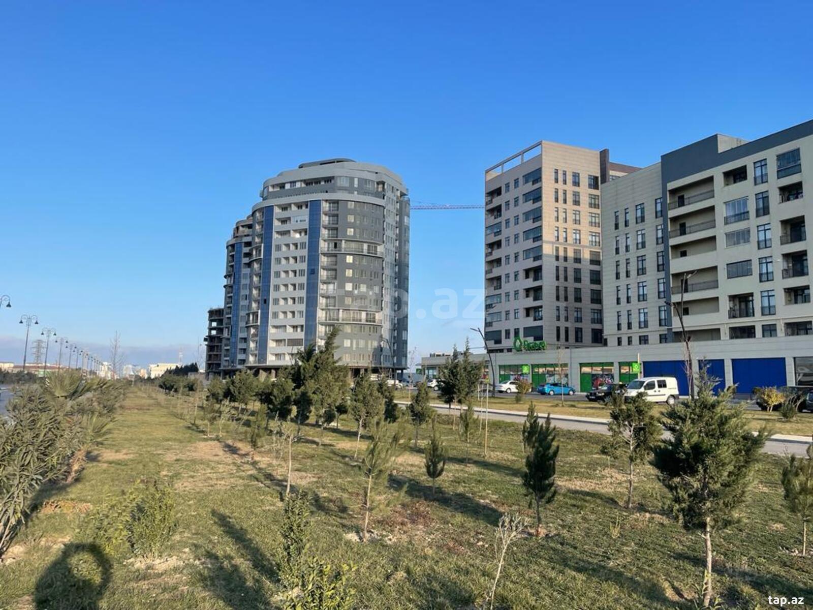 1-otaqlı yeni tikili, Sülh pr., 55.5 m²