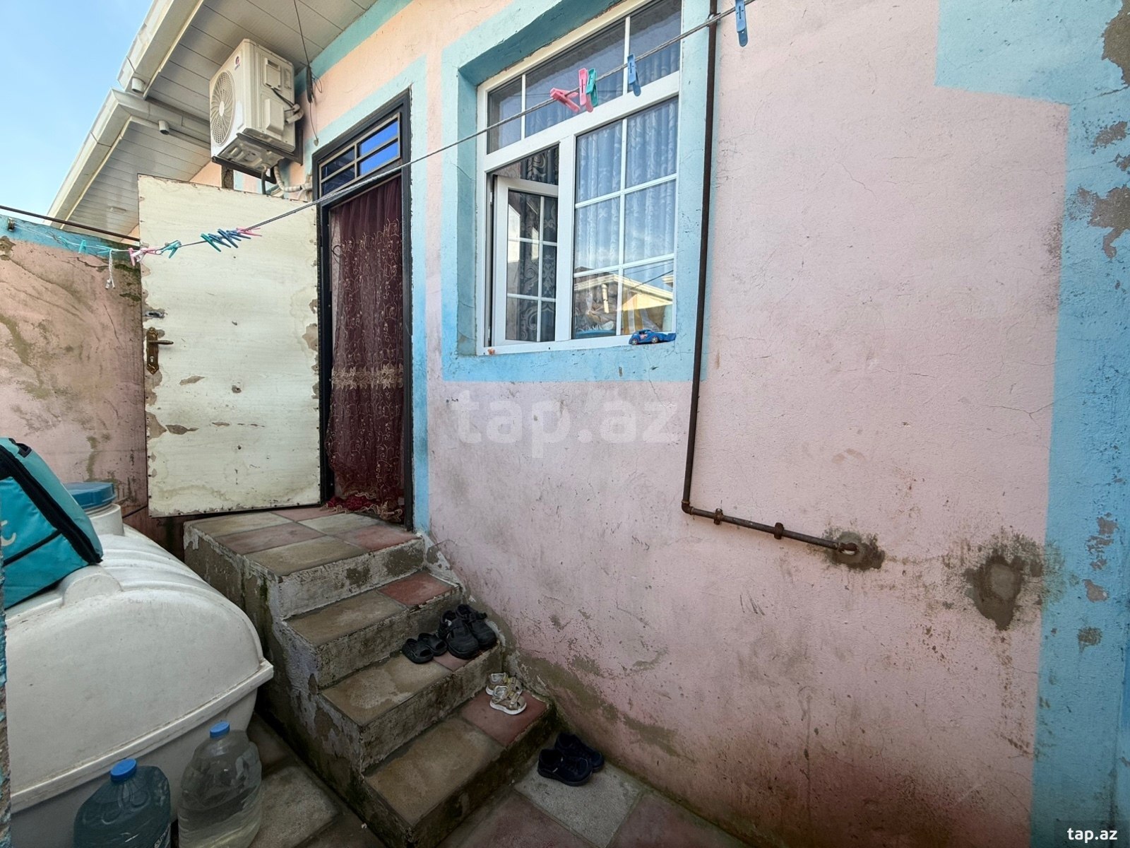 1 otaqlı həyət evi satılır, Binə, Bakı