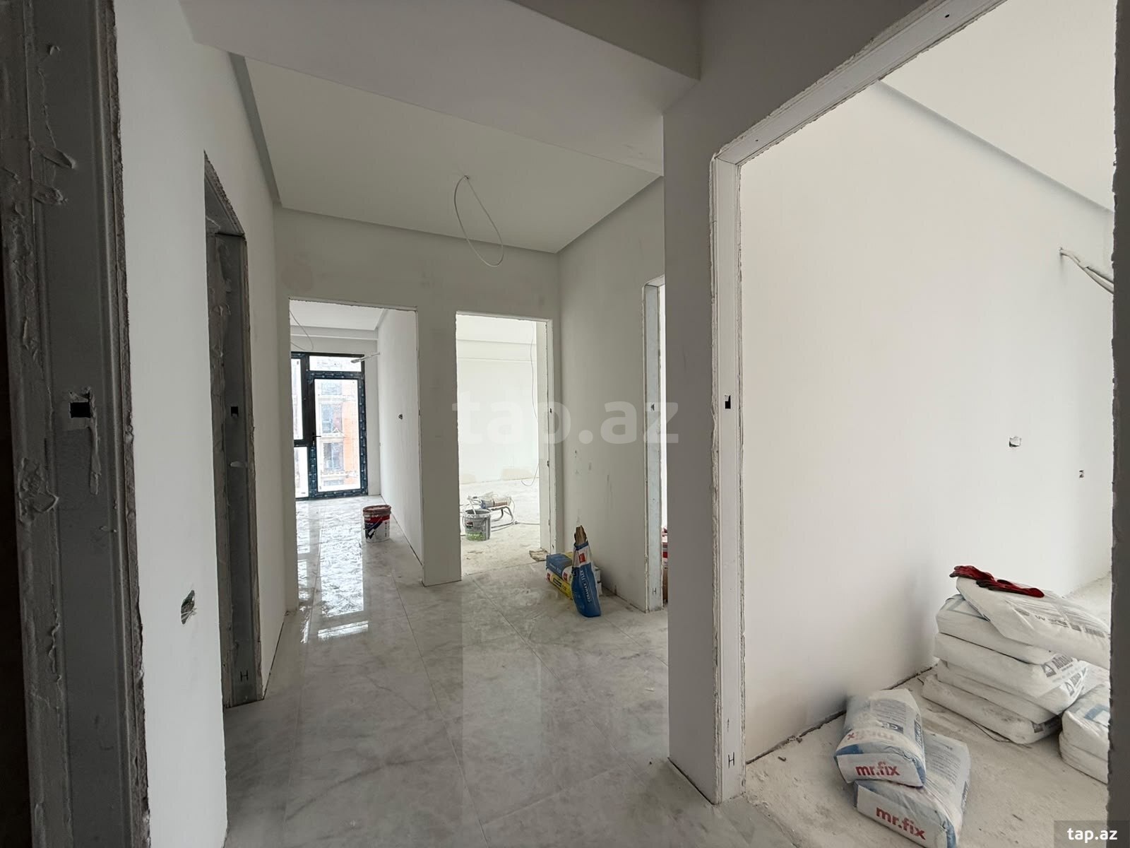 3-otaqlı yeni tikili, Yasamal r., 89.02 m²