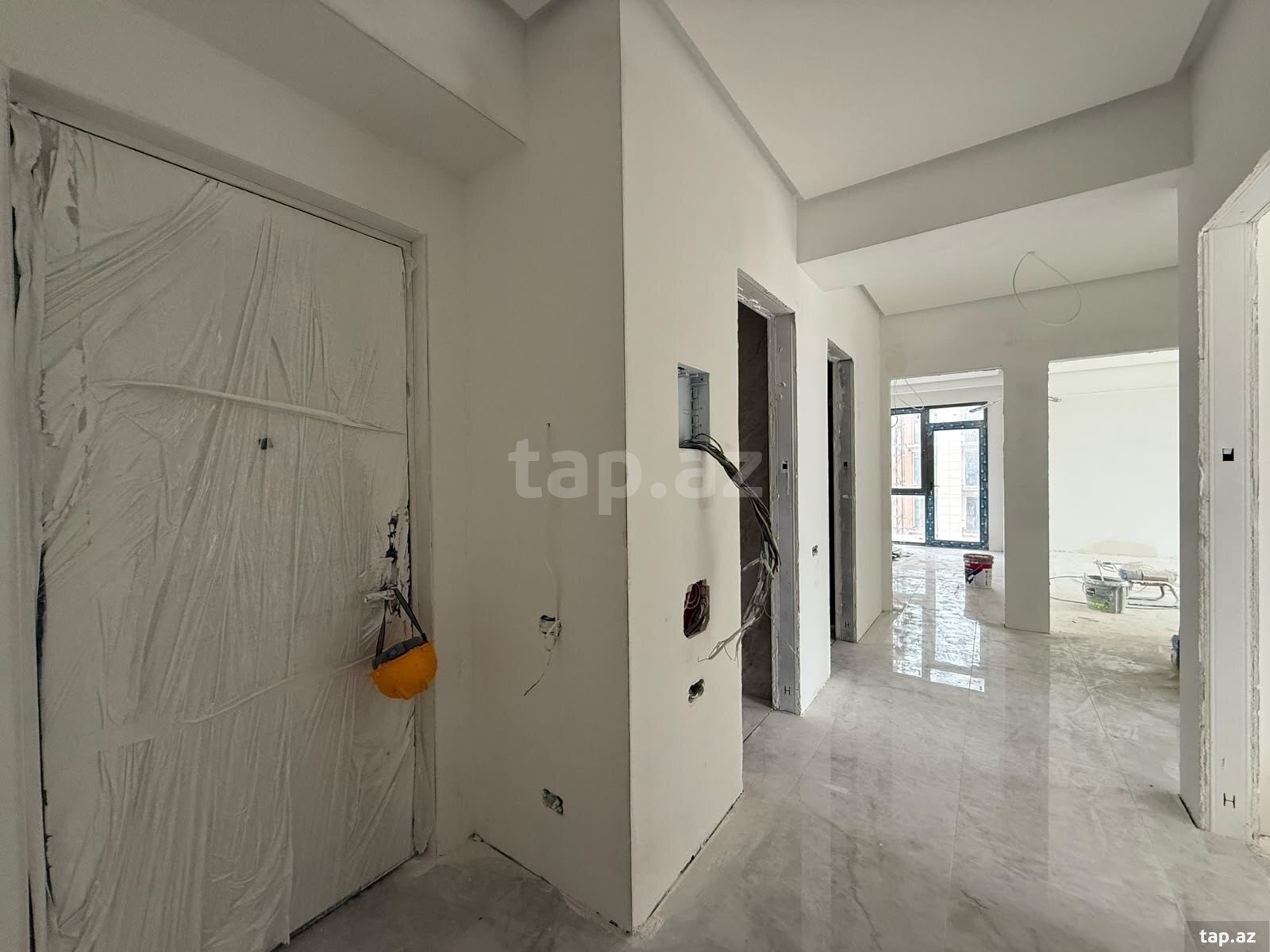 3-otaqlı yeni tikili, Yasamal r., 89.02 m²