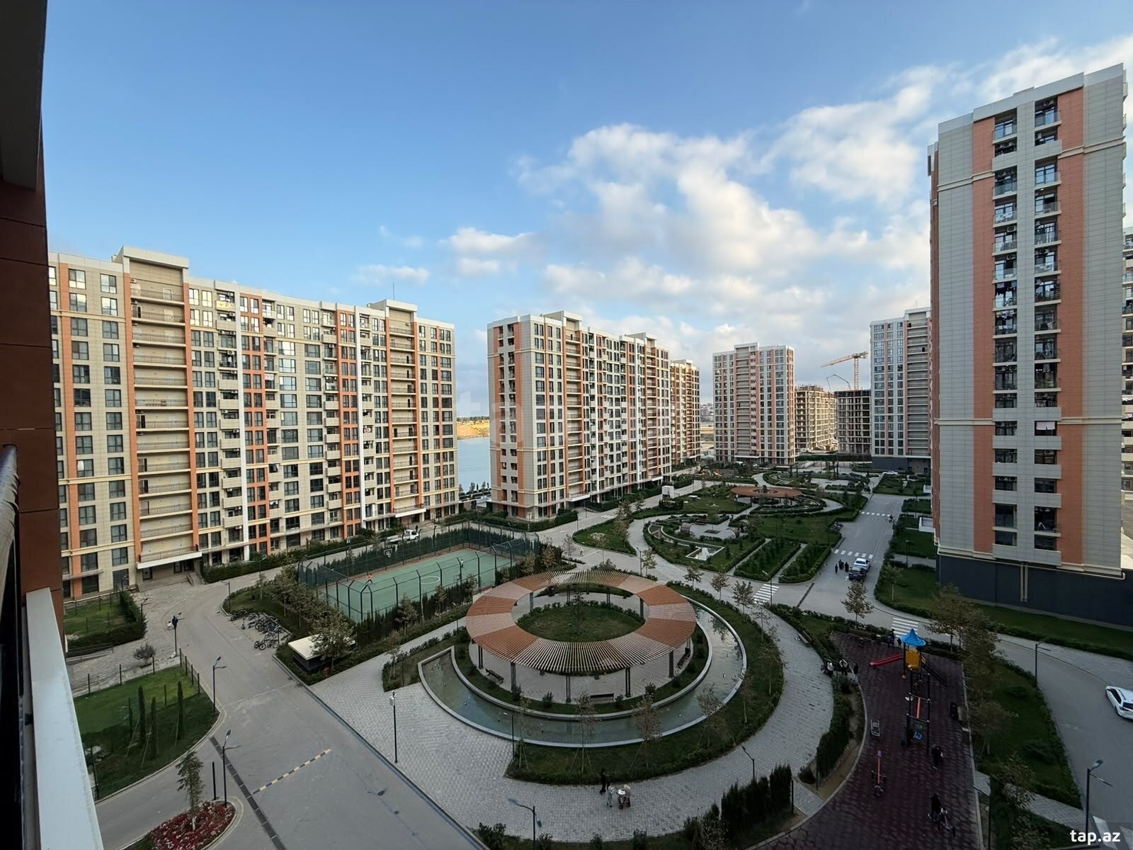 3-otaqlı yeni tikili, Yasamal r., 89.02 m²