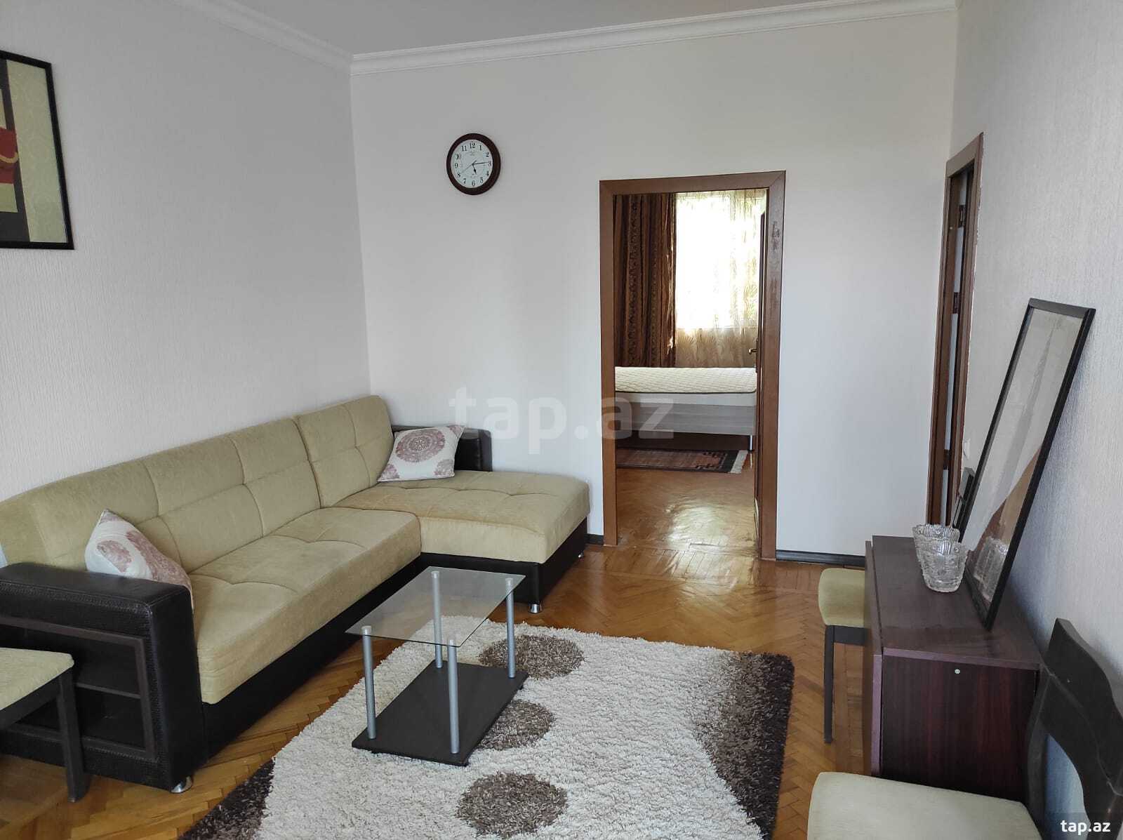 2 otaqlı mənzil kirayə verilir, Nəsimi, Bakı