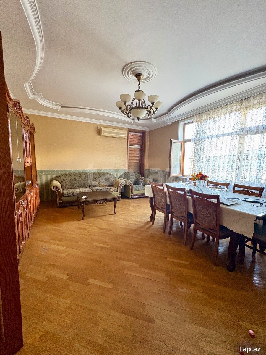 3-otaqlı yeni tikili, Əziz Nəzərov 9 küç., 120 m²