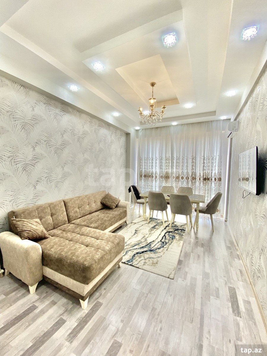 2-otaqlı yeni tikili kirayə verilir, Həsənbəy Zərdabi pr. 202 A, 55 m²