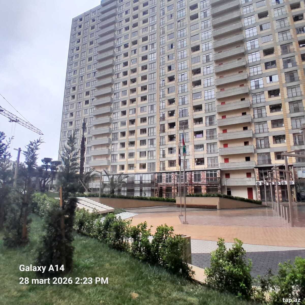 2-otaqlı yeni tikili kirayə verilir, Həsənbəy Zərdabi pr. 202 A, 55 m²