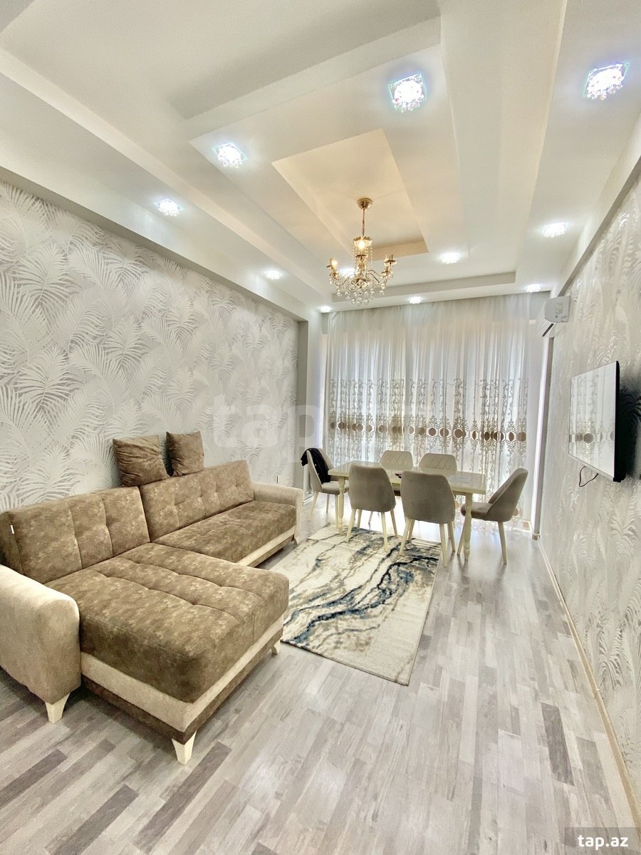 2-otaqlı yeni tikili kirayə verilir, Həsənbəy Zərdabi pr. 202 A, 55 m²