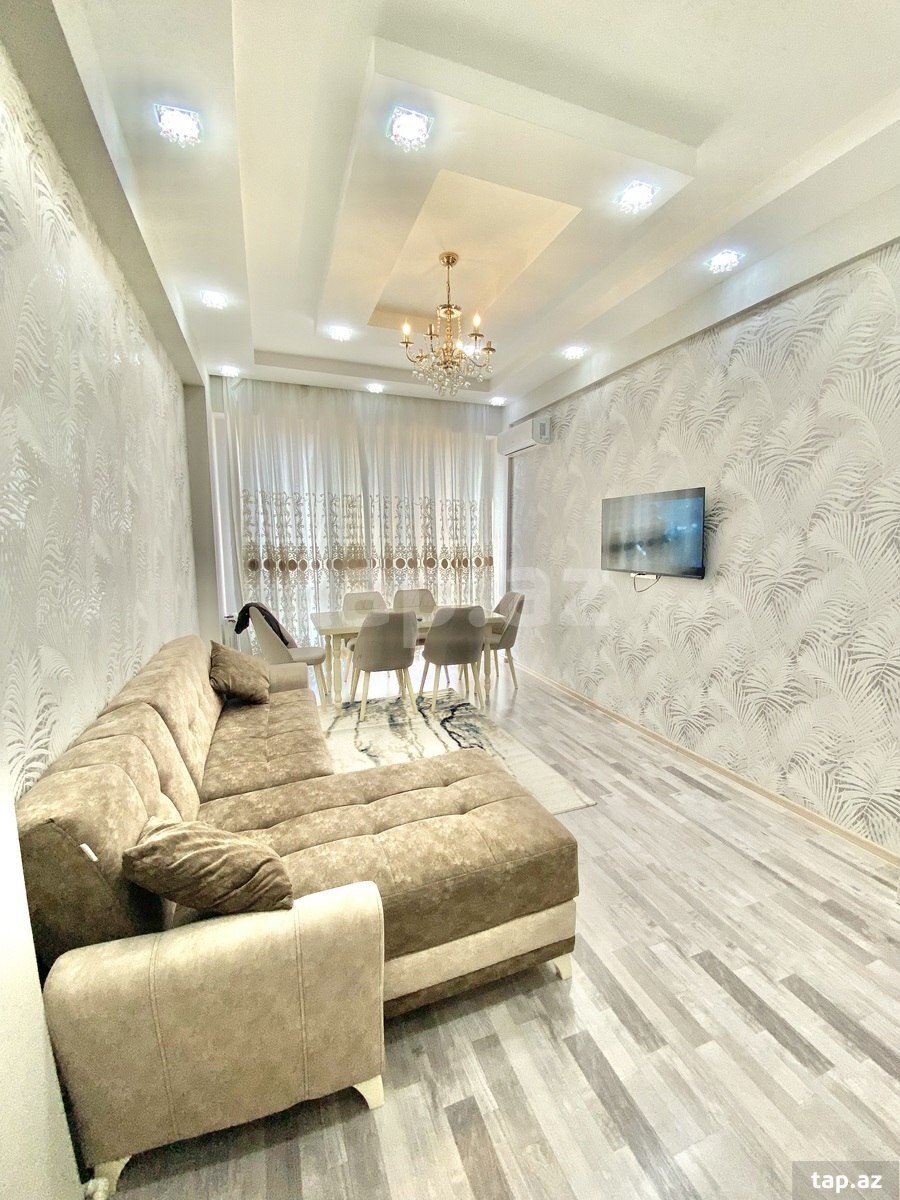 2-otaqlı yeni tikili kirayə verilir, Həsənbəy Zərdabi pr. 202 A, 55 m²