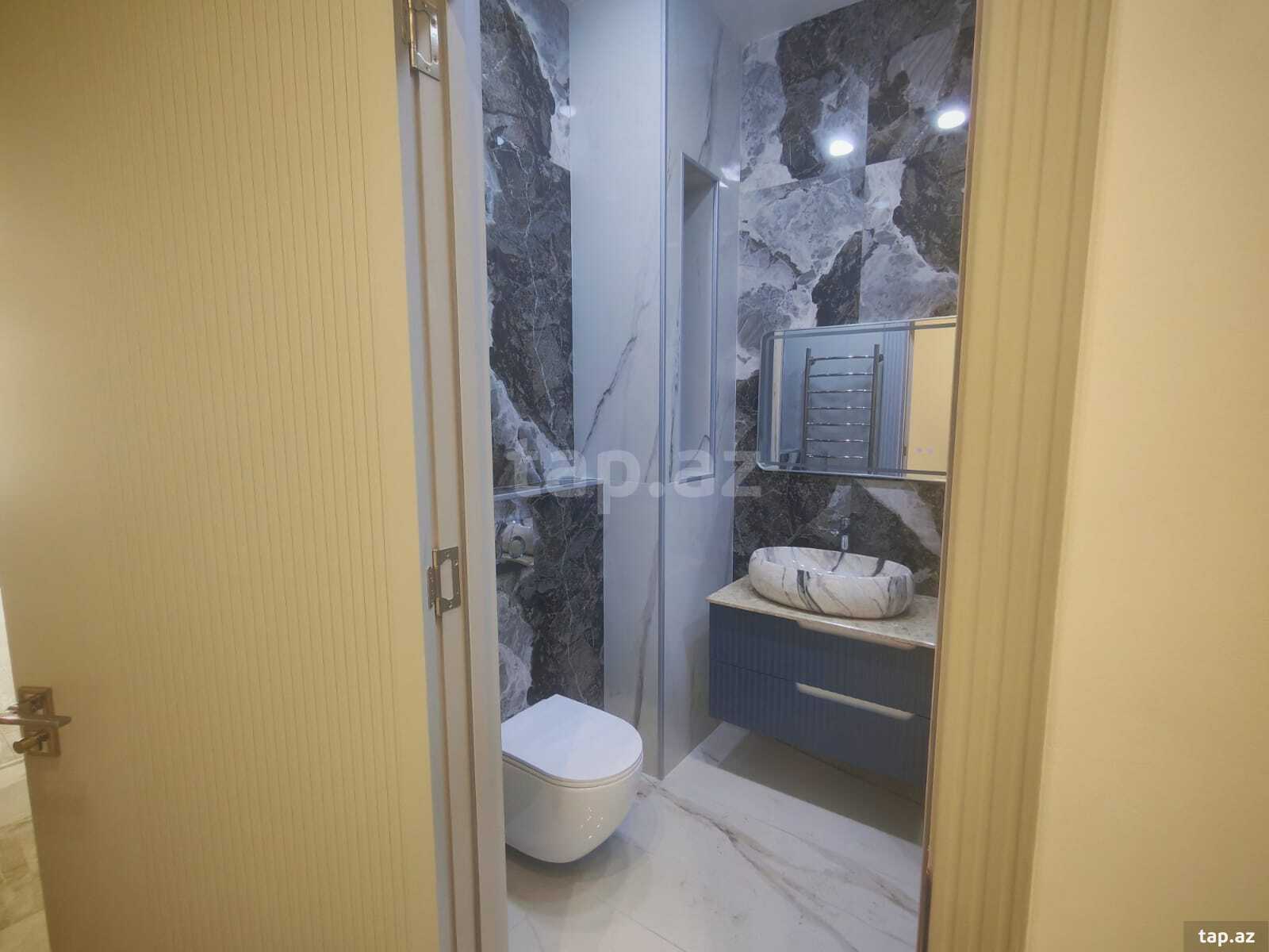 2-otaqlı yeni tikili, Nəsimi r., 93.5 m²