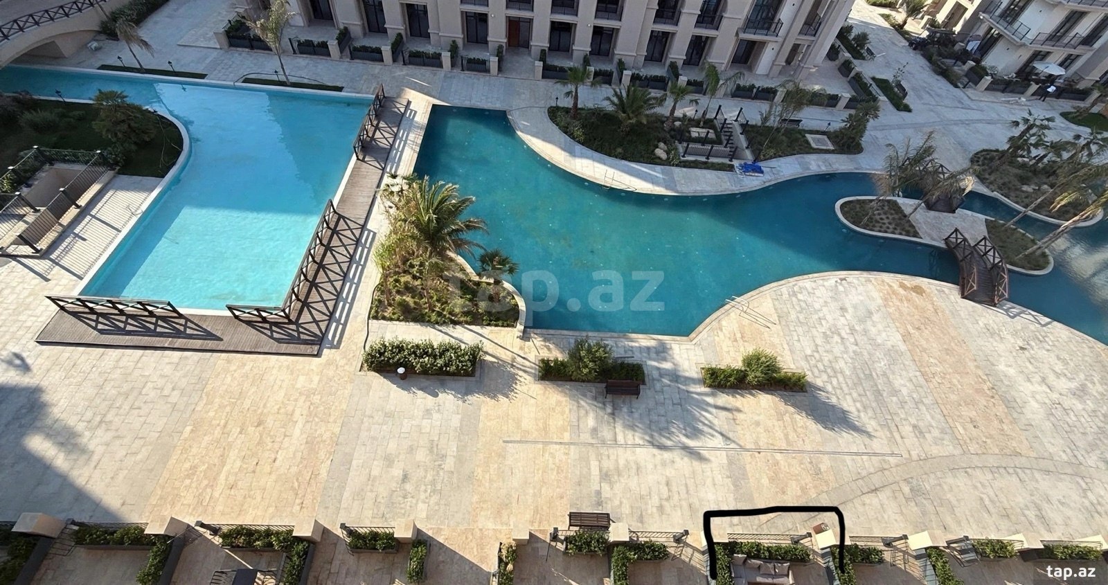 1 otaqlı mənzil satılır, Sea Breeze, Bakı