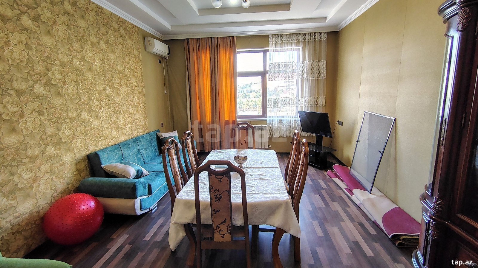 3 otaqlı mənzil kirayə verilir, Bakı