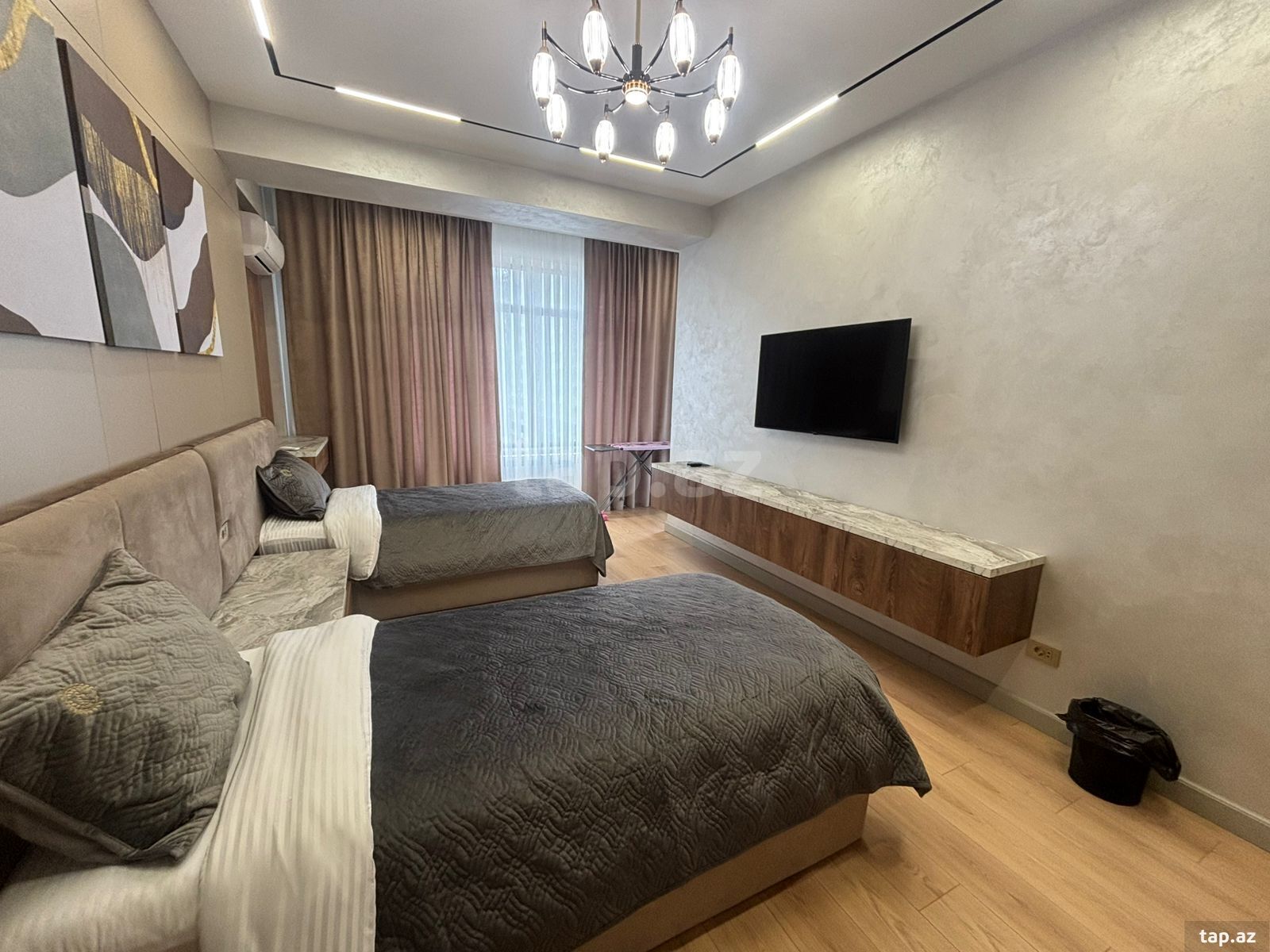 3 otaqlı mənzil kirayə verilir, Bakı