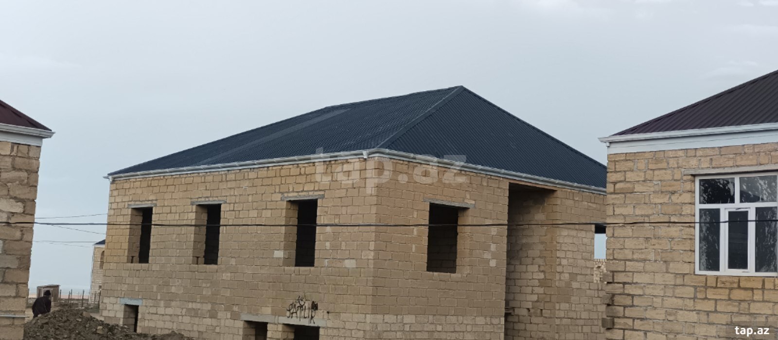 5 otaqlı həyət evi satılır, Gəncə