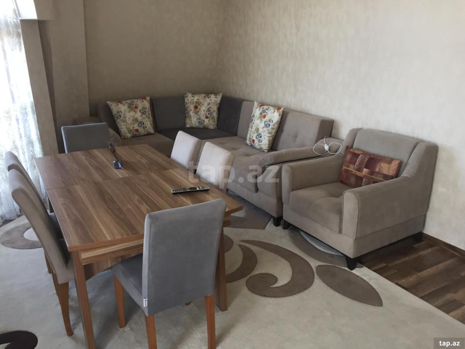 3 otaqlı mənzil kirayə verilir, Bakı
