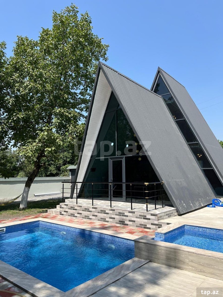 3 otaqlı bağ evi kirayə verilir, Qəbələ
