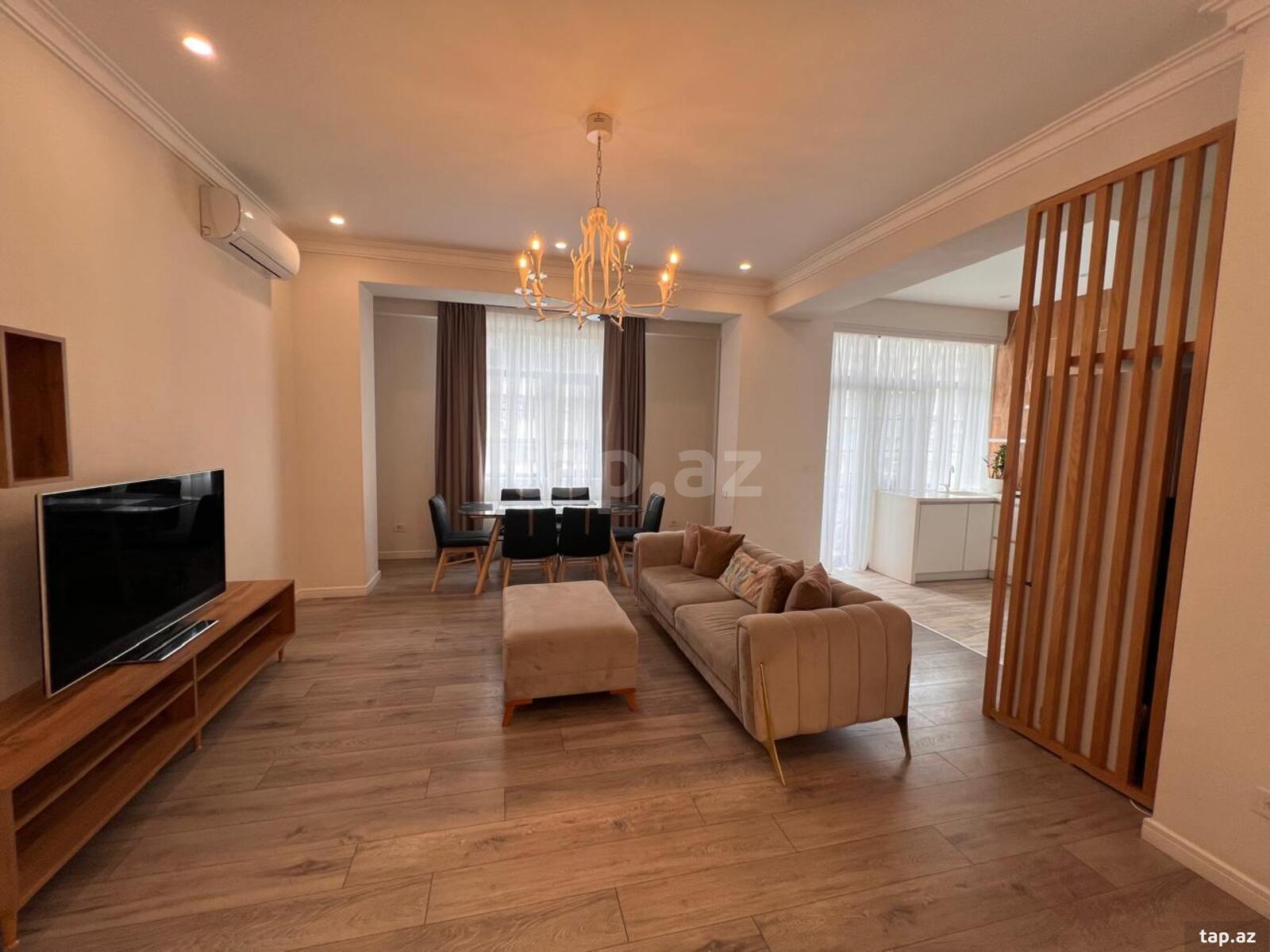 3 otaqlı mənzil kirayə verilir, Bakı