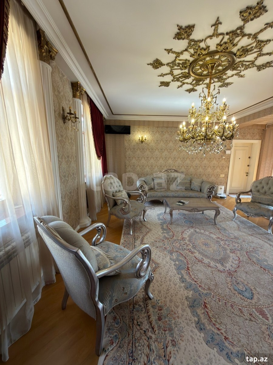 5 otaqlı mənzil satılır, Səbail, Bakı