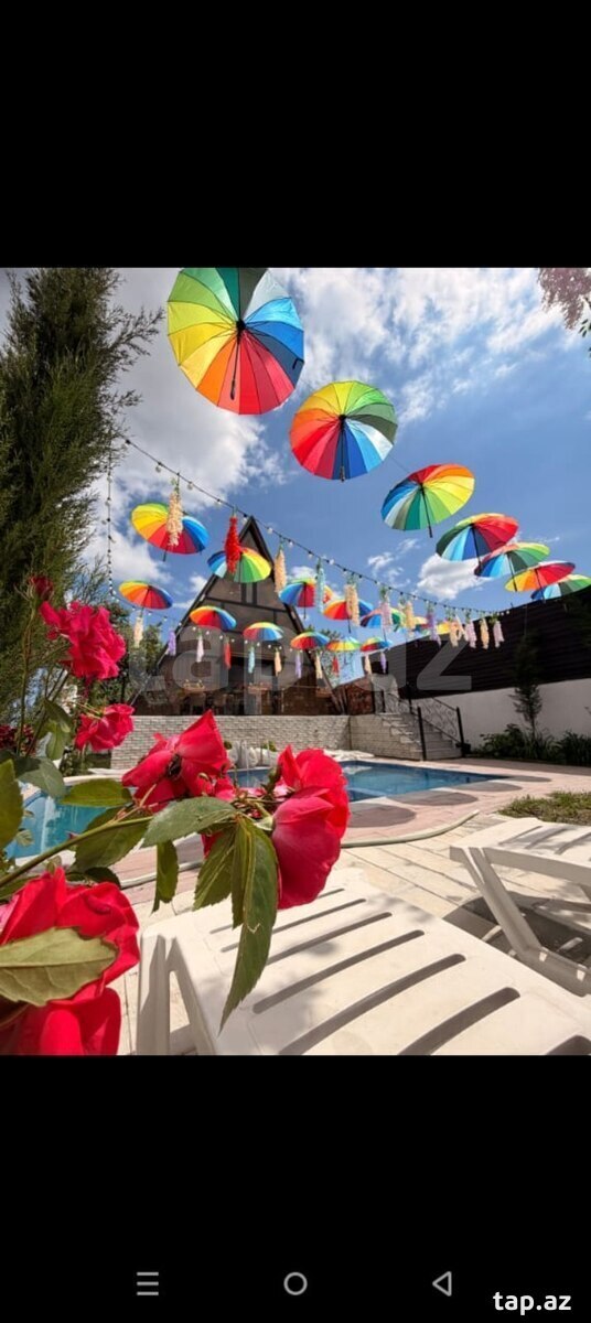 6 otaqlı bağ evi kirayə verilir, Qəbələ