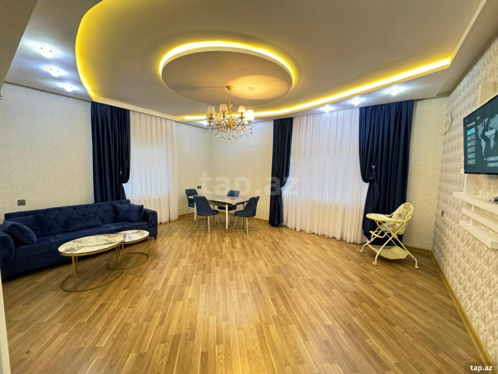 2 otaqlı mənzil kirayə verilir, Nərimanov, Bakı