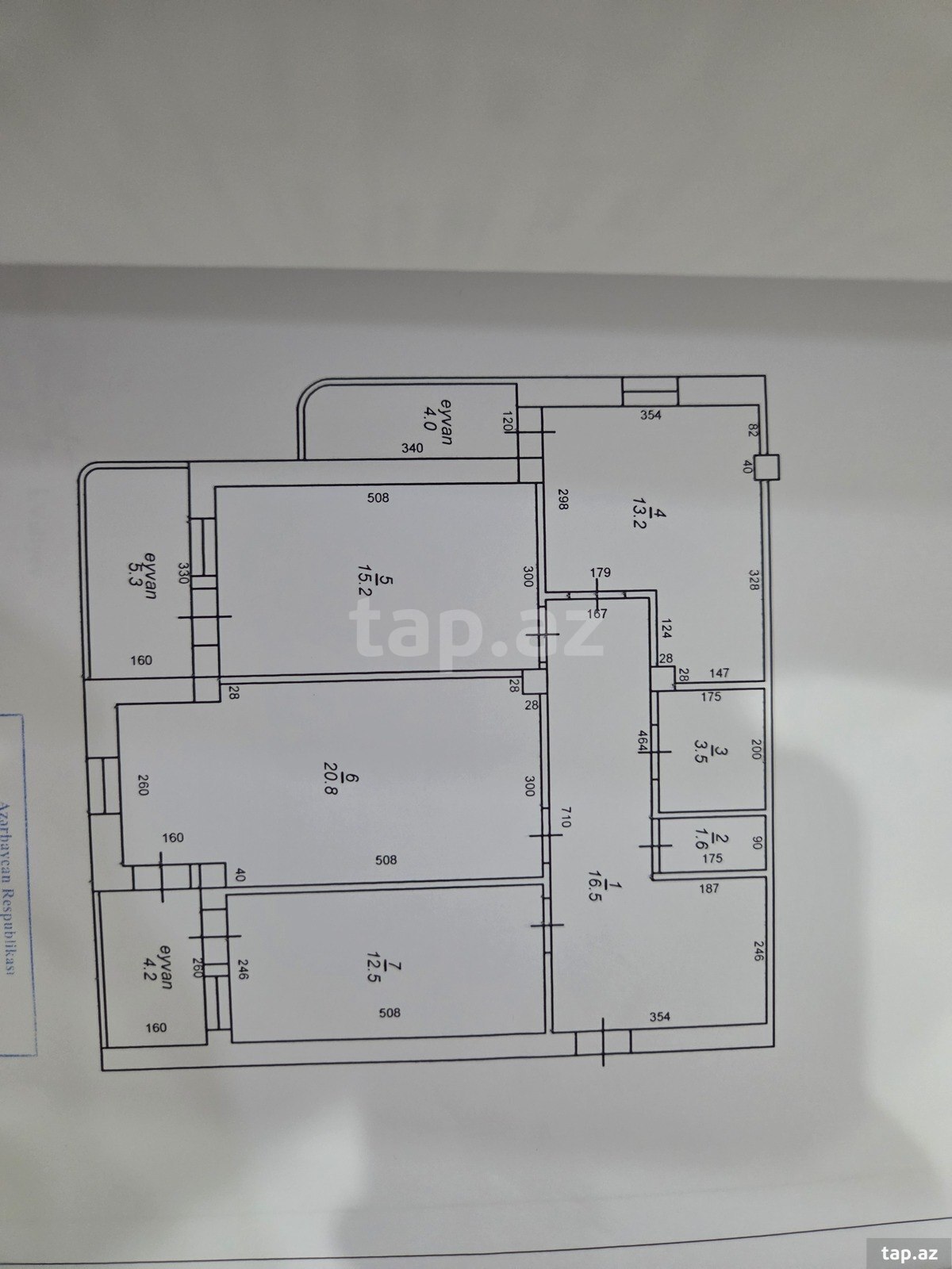 3-room apartment for sale, Binagadi, Baku
