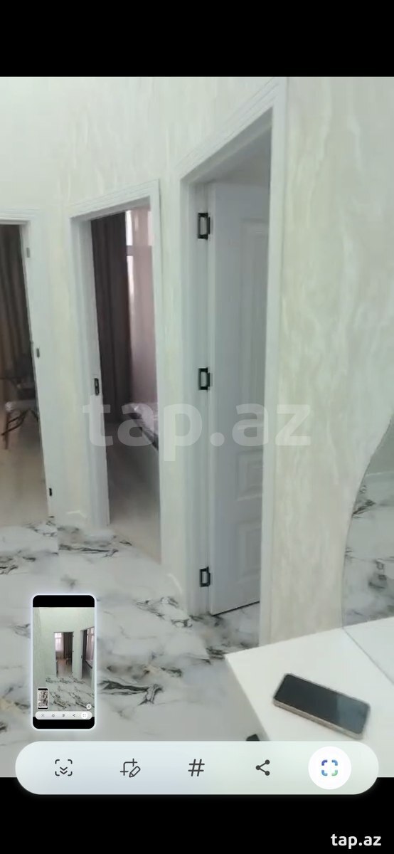 2-room apartment for rent, Baku