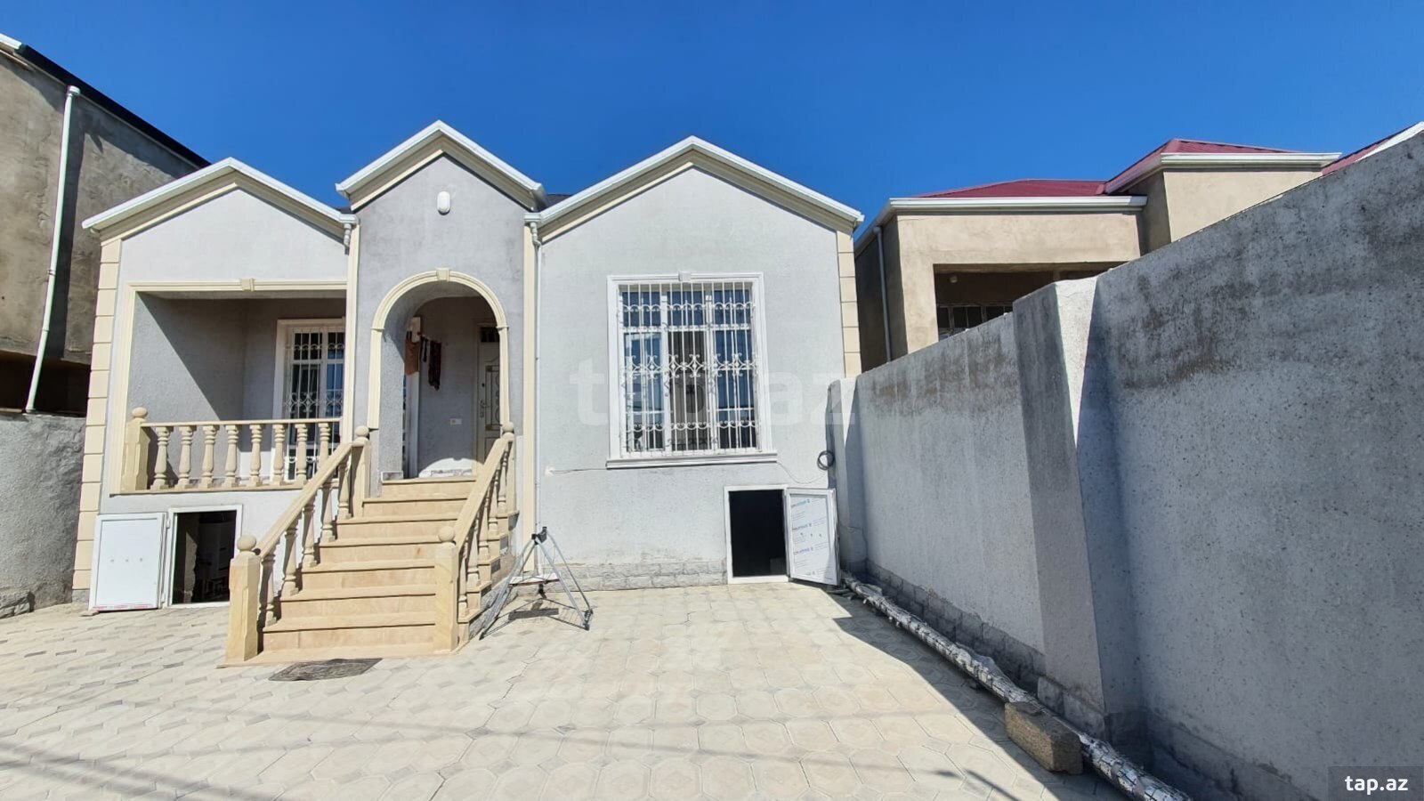 4 otaqlı həyət evi satılır, Zabrat, Bakı