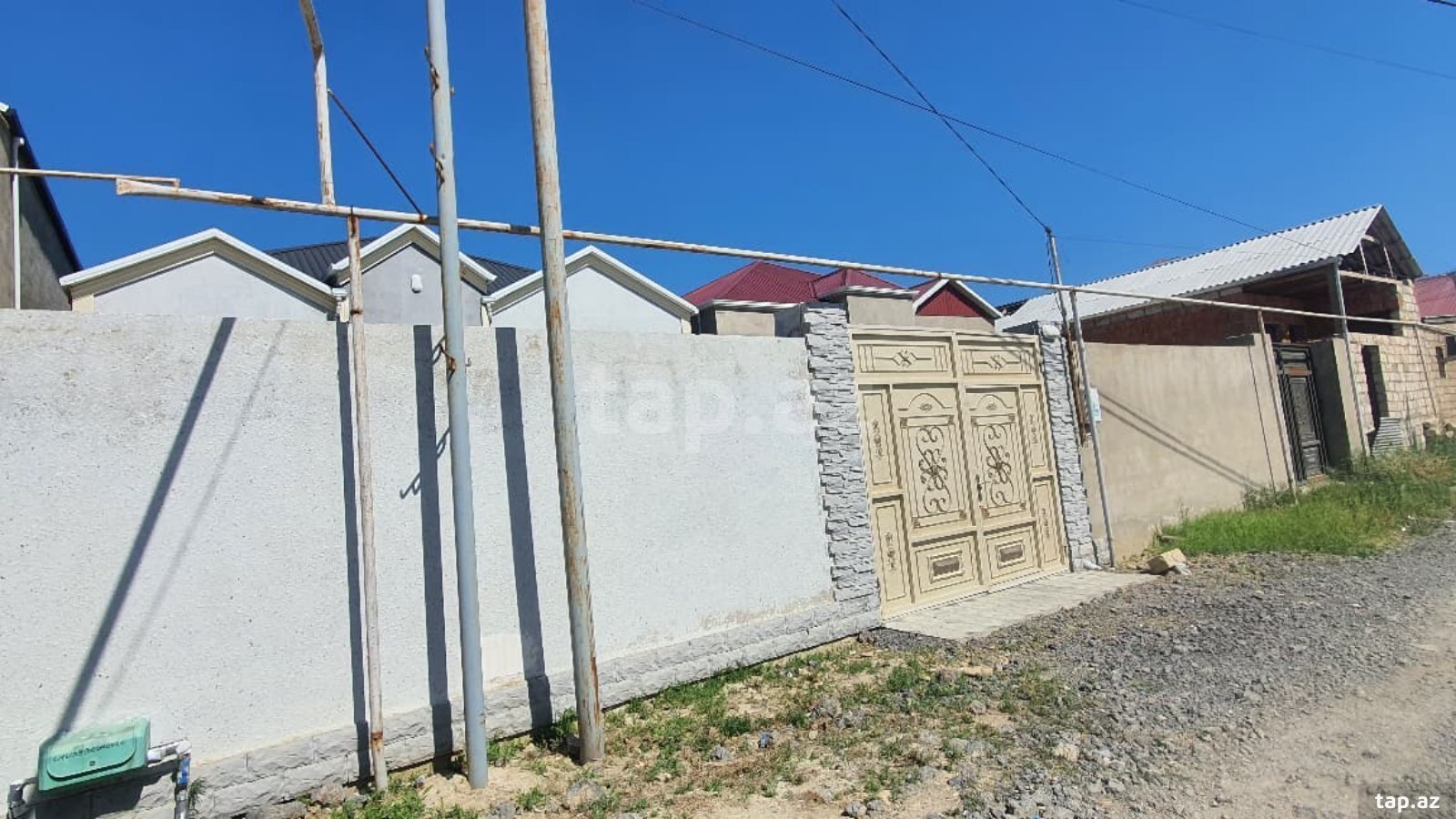 4 otaqlı həyət evi satılır, Zabrat, Bakı
